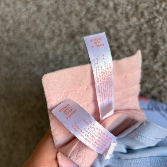 Cacique 42DD Floral T-Shirt & Plunge Bras Set Of 2 - Picture 5 of 10